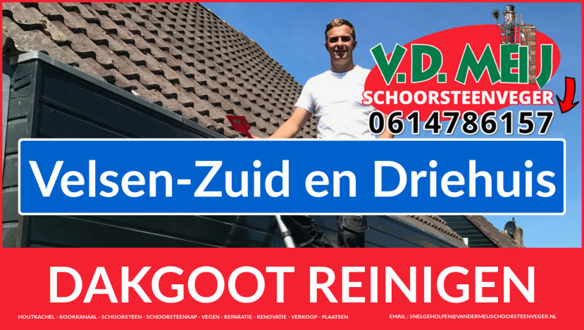 dakgoot reinigen Velsen-Zuid en Driehuis